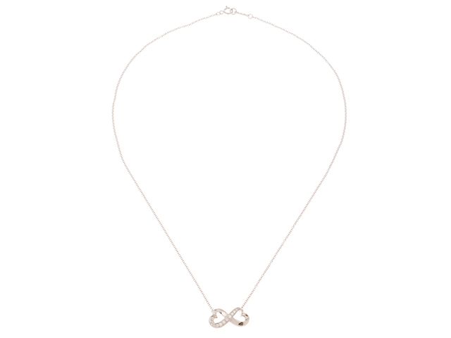 Tiffany Necklace Tiffany&Co. K18 3.8G 473