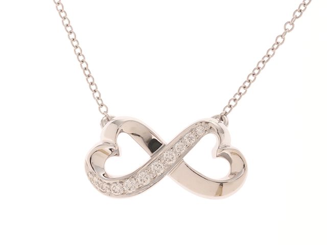 Tiffany Necklace Tiffany&Co. K18 3.8G 473