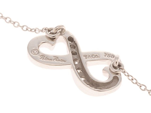 Tiffany Necklace Tiffany&Co. K18 3.8G 473