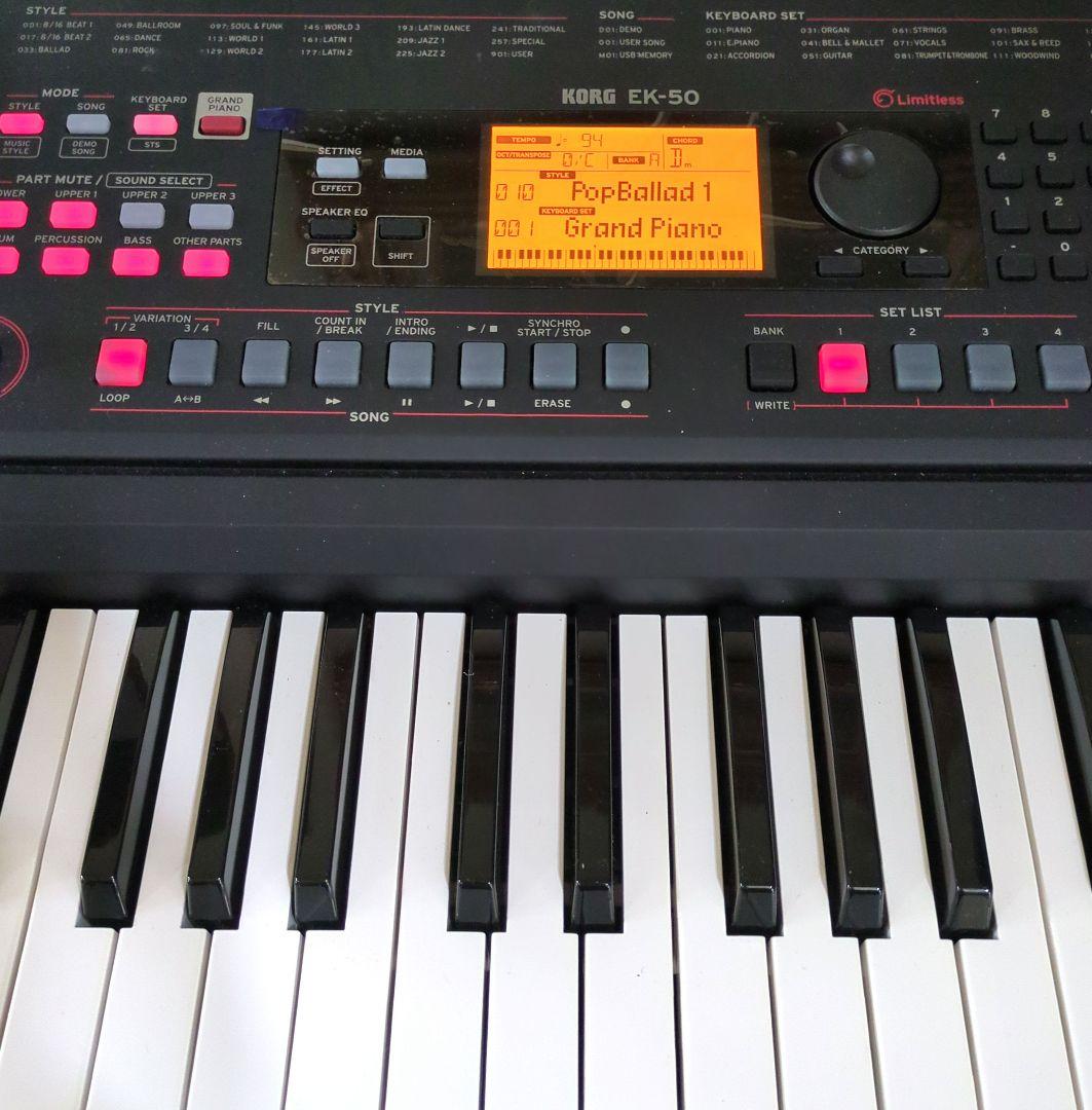 Korg Keyboards Digital Pianos Ek-50