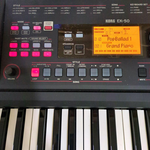 Korg Keyboards Digital Pianos Ek-50