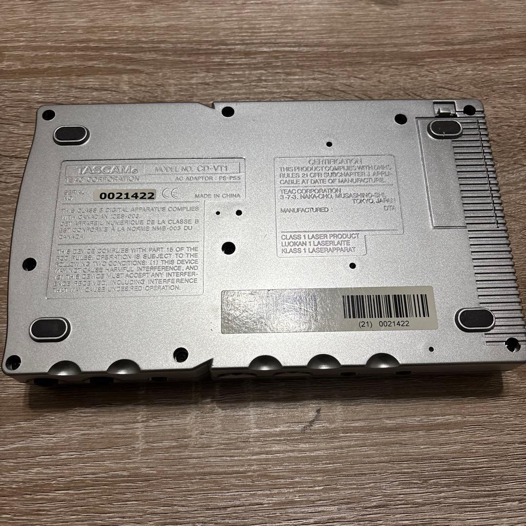 Tascam Portable Cd Player Cd-Vt1Mk2