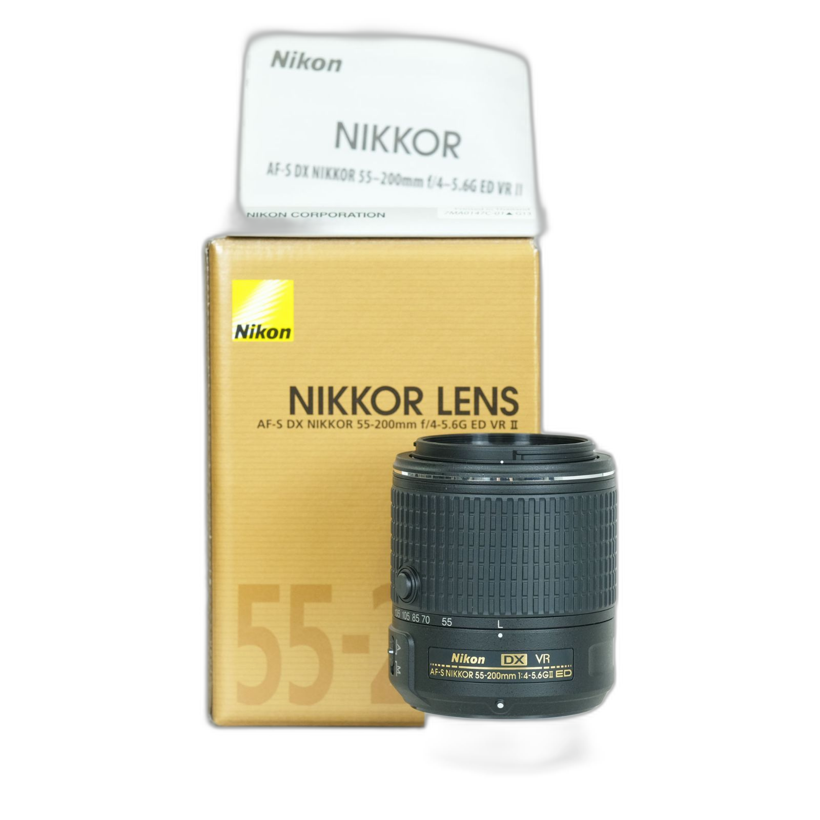 Nikon Lens (Zoom) Af-S Dx Nikkor 55-200Mm F4-5.6G Ed Vr Ii F