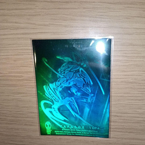 Marvel 1994 Fleer Hologram Card Carnage