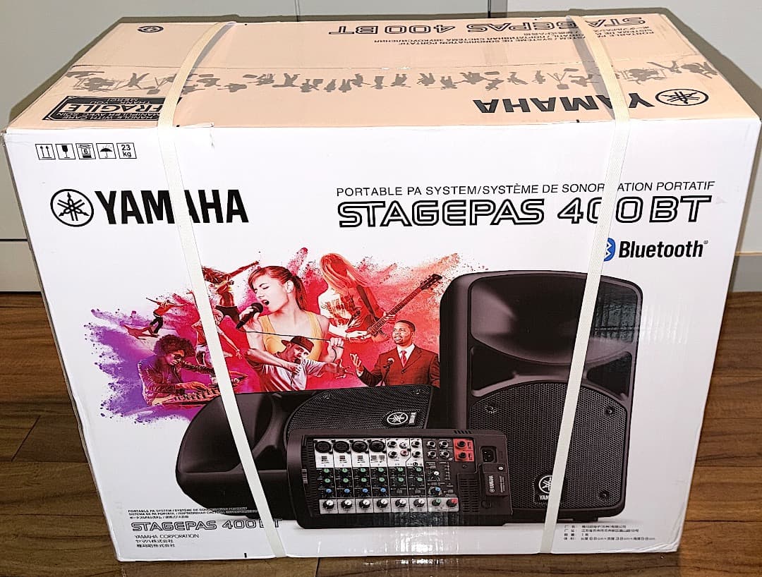 Yamaha Portable Pa Systems Stagepas 400Bt