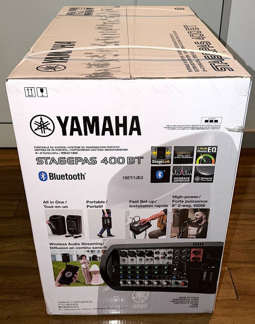 Yamaha Portable Pa Systems Stagepas 400Bt