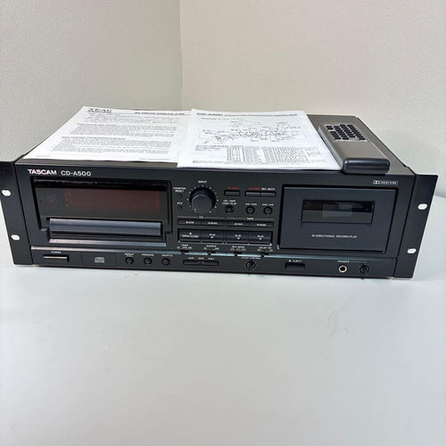 Cd Md Cassette Deck Tascam Cd-A500