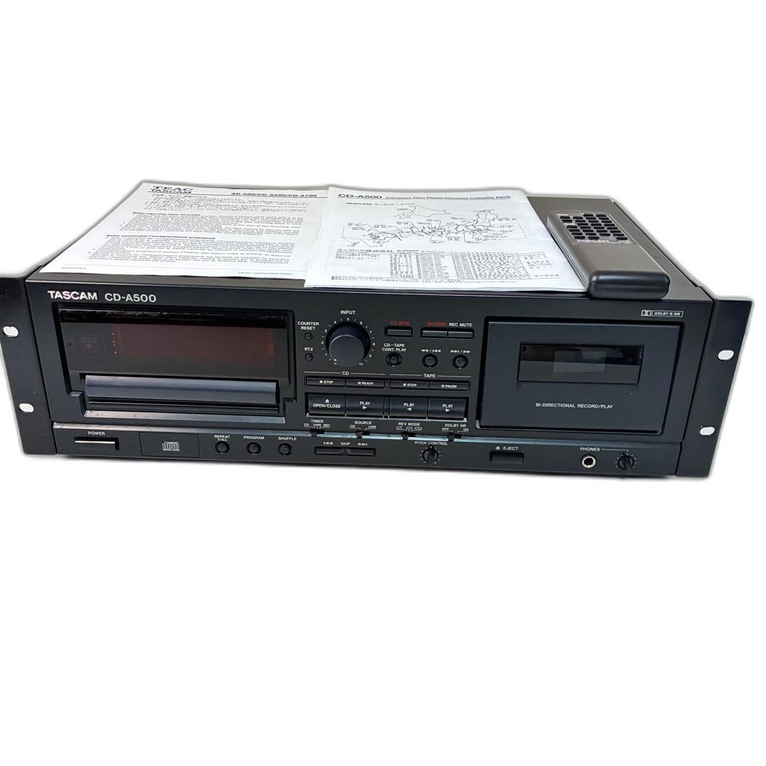 Cd Md Cassette Deck Tascam Cd-A500