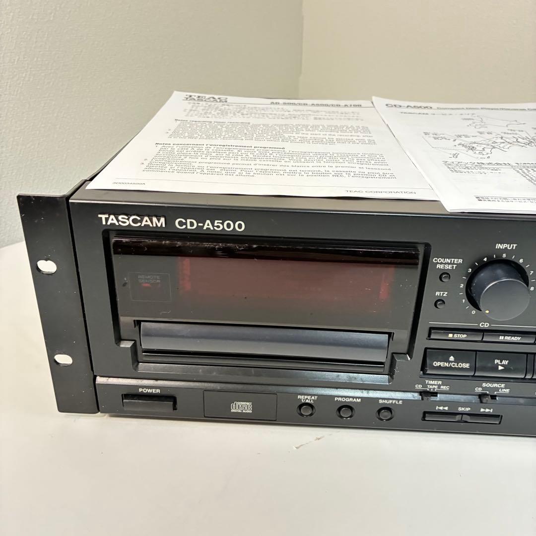 Cd Md Cassette Deck Tascam Cd-A500