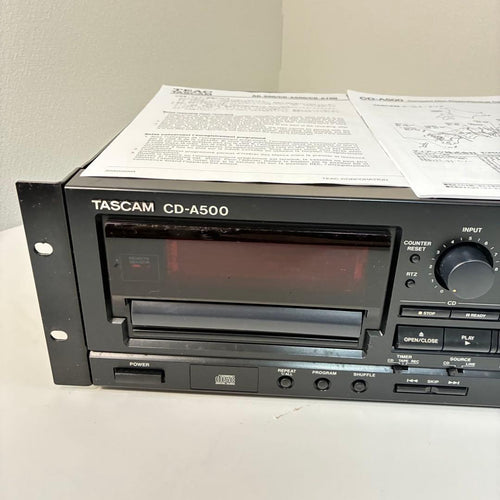 Cd Md Cassette Deck Tascam Cd-A500