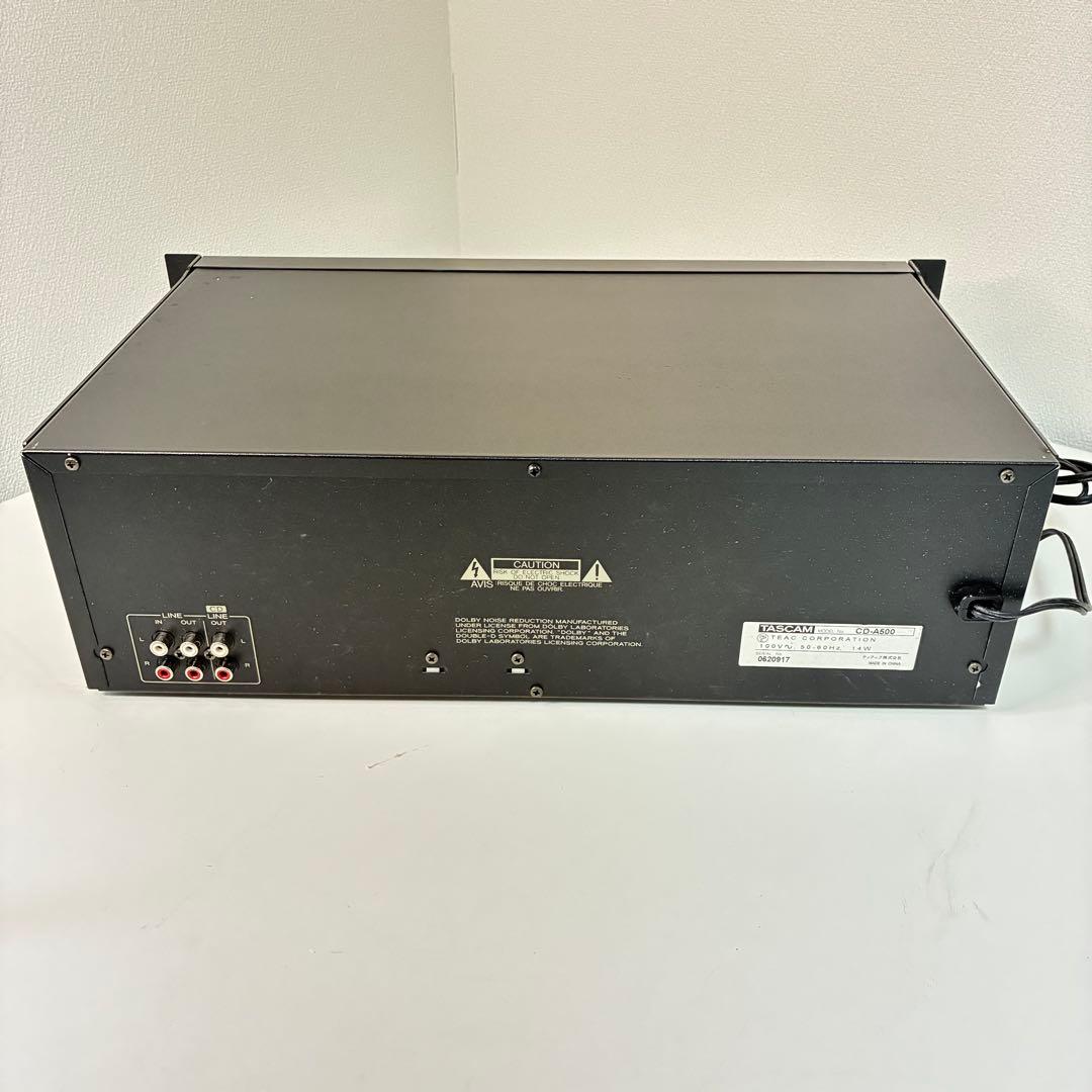 Cd Md Cassette Deck Tascam Cd-A500