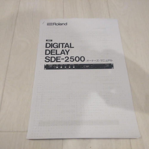 Roland Recording Effector Sde-2500