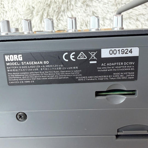 Korg Rhythm Machine Stageman 80 Pa