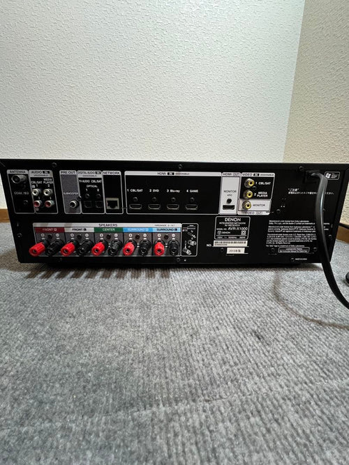 Denon Av Amplifier Avr-X1000