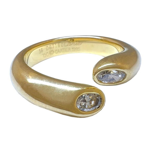 Cartier Ring 750 K18 Yg 56