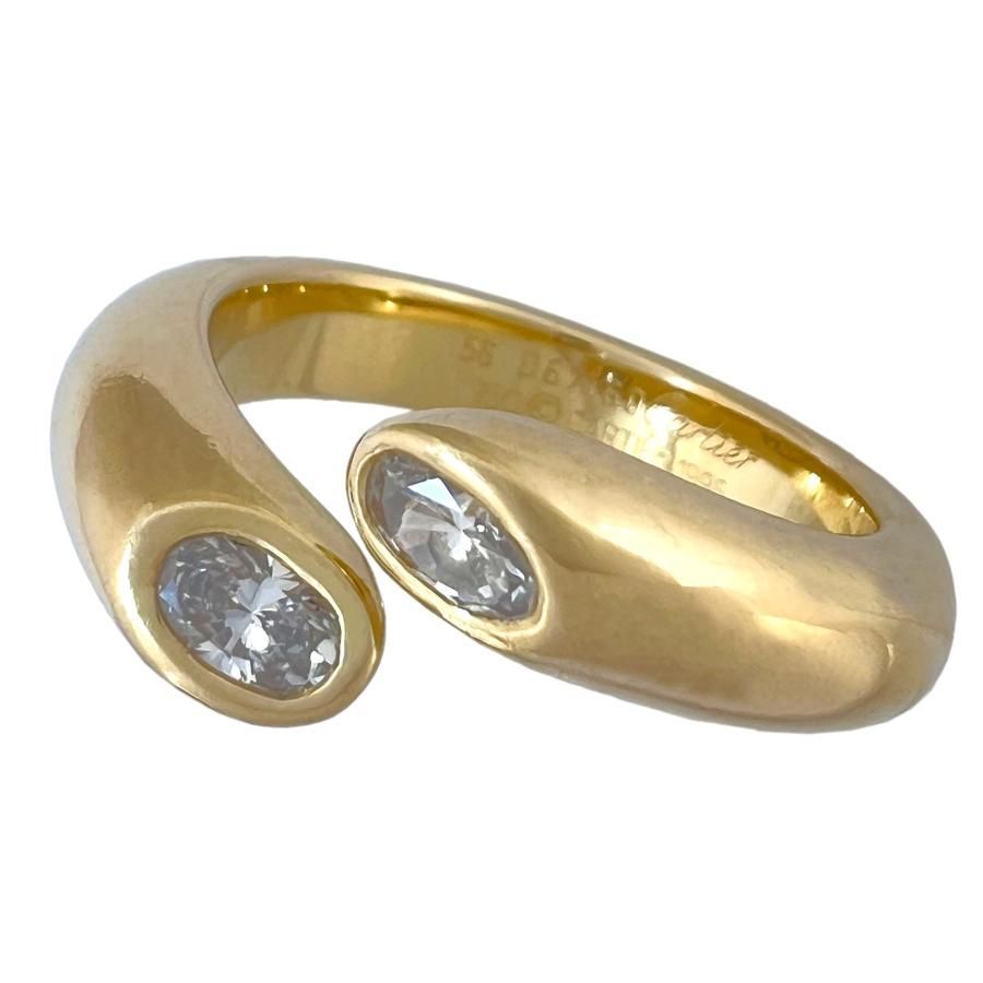 Cartier Ring 750 K18 Yg 56