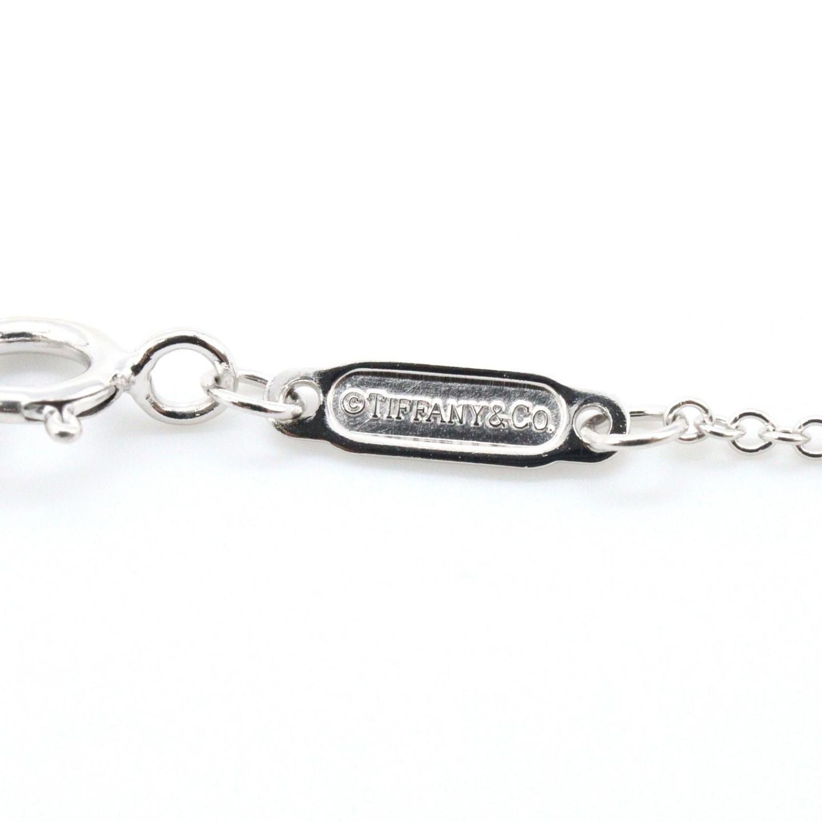 Tiffany Necklace Co T 60011677 40.5/45.5 K18Wg