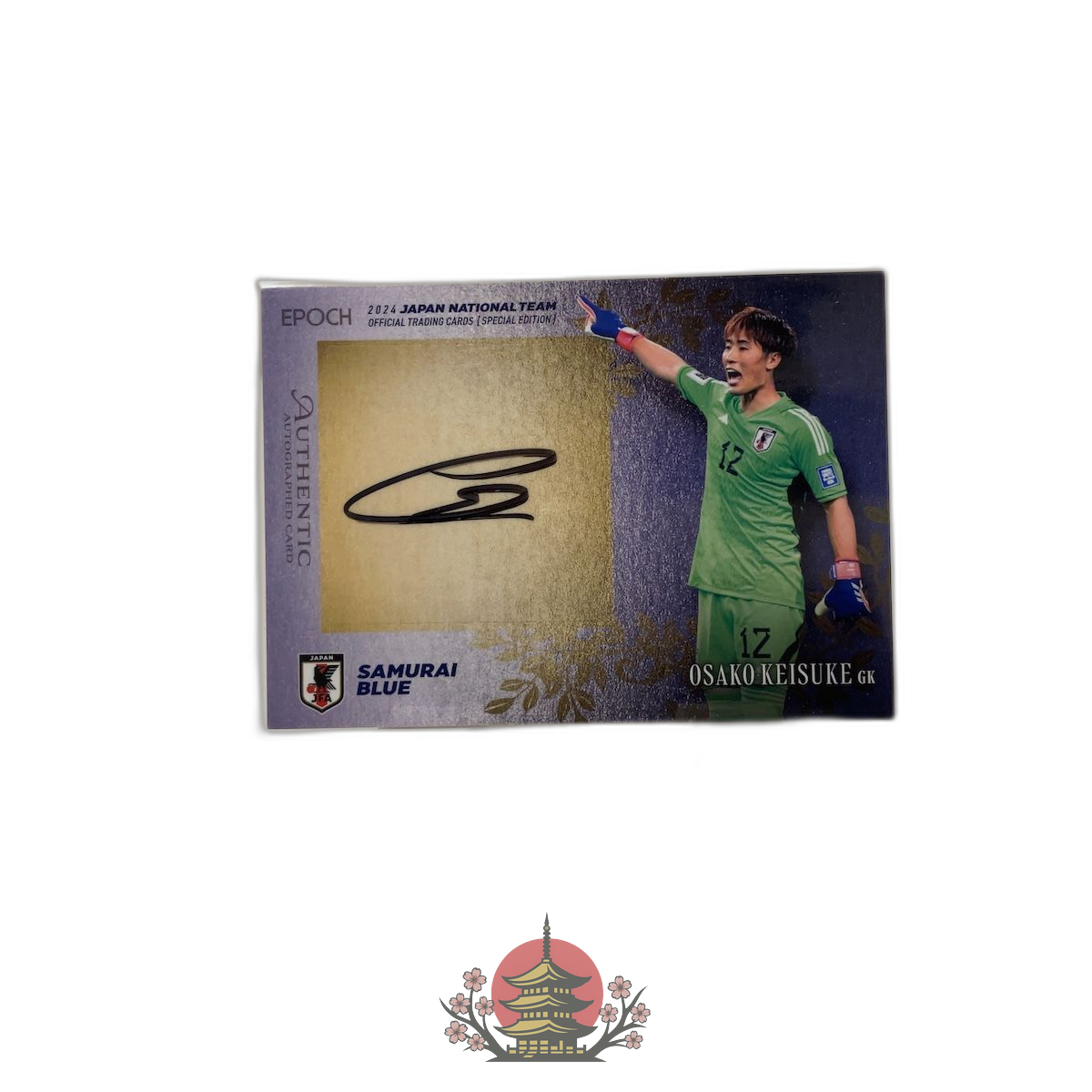 Domestic Soccer 2024 Epoch Special Edition 01/40 Samurai Blue First Number