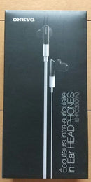 Onkyo Wired Earphones In-Ear Headphones Ie-Fc300(W)