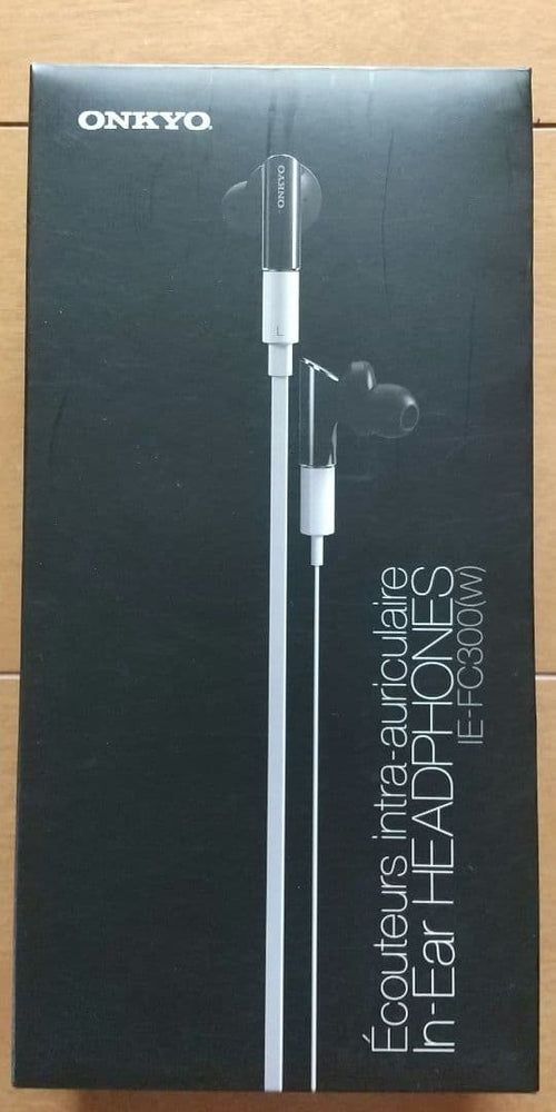 Onkyo Wired Earphones In-Ear Headphones Ie-Fc300(W)