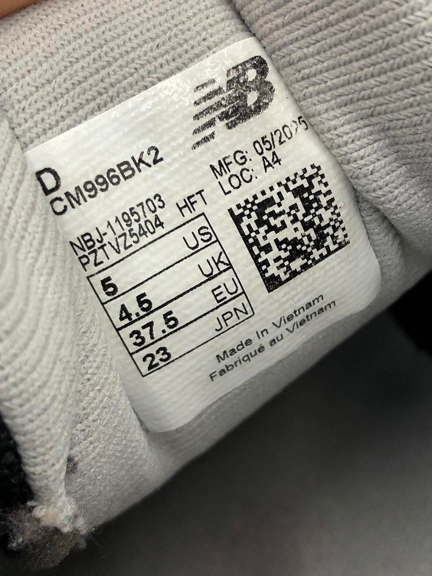 New Balance Sneakers Cm996Bk2 Size23Cm/