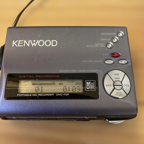 Kenwood Portable Md Player Dmc-F5R