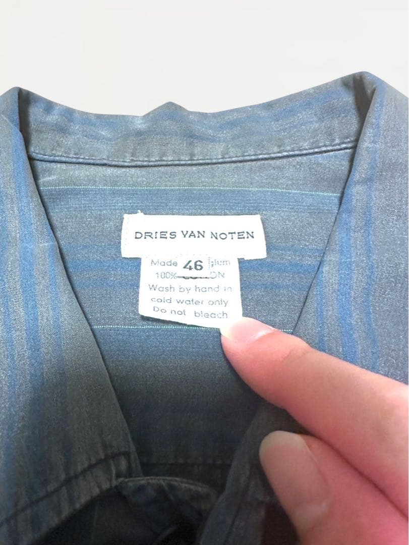 Dries Van Noten Work Shirts 2000Sdries Striped Shirt
