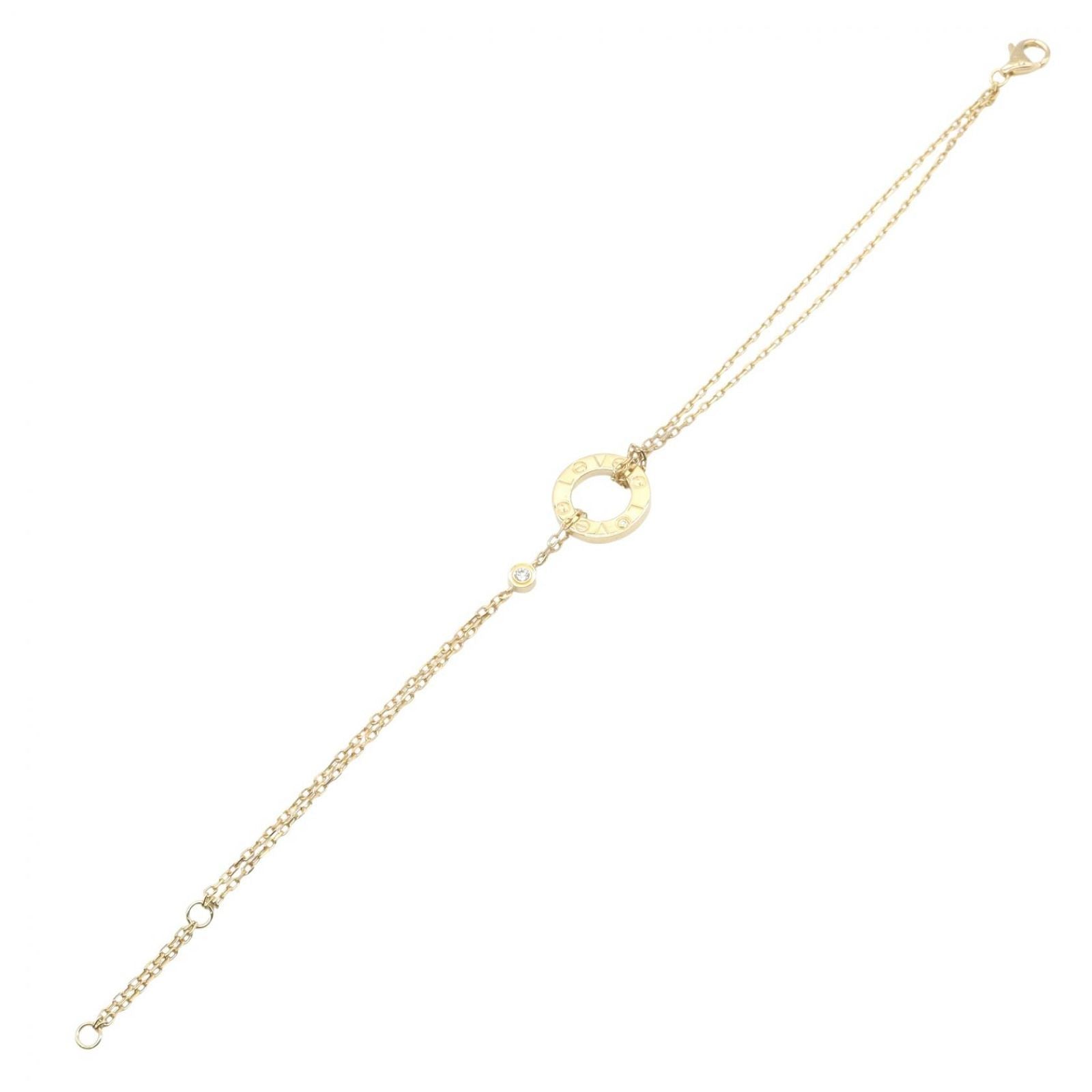 Cartier Bracelet 2Pd B6038300 16.5/18.5Cm K18