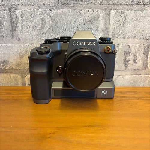 Contax Slr Cameras (Film) Ax 10 159Mmcarl Zeiss Planar