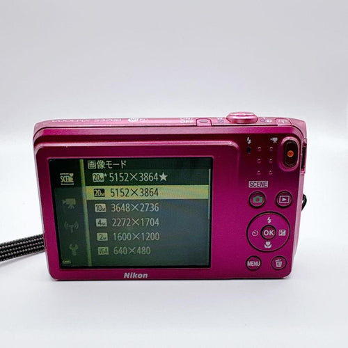 Nikon Compact Digital Camera Coolpix S3700