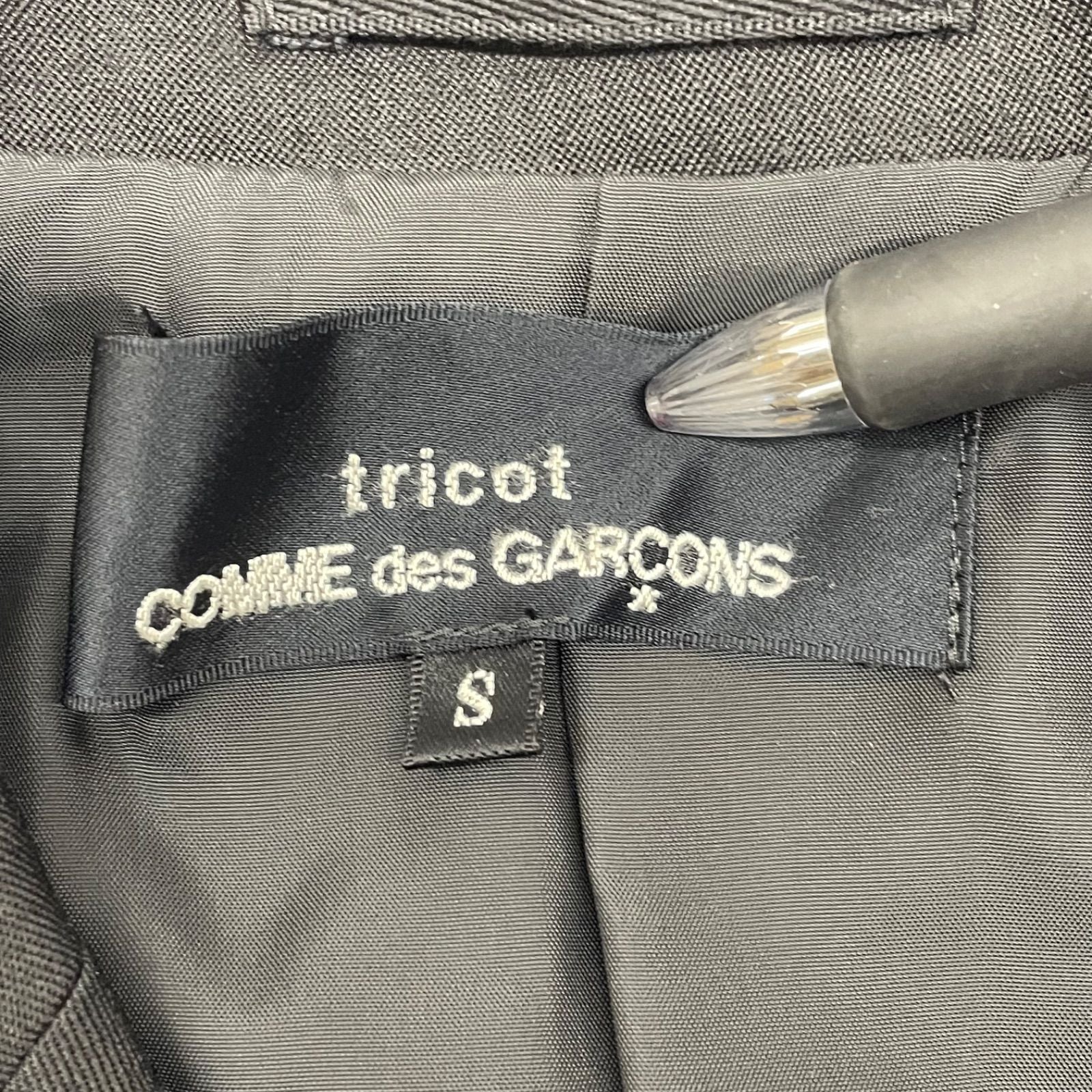 Tricot Comme Des Garcons Tailored Jacket Garons 90S Ad1999 Tj-04002S S No.127Y