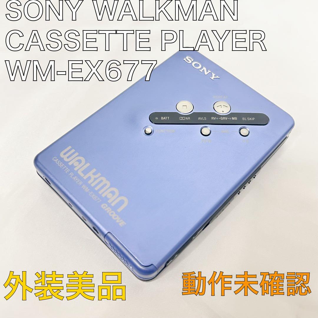Sony Cassette Players Walkman Wm-Ex677