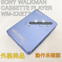 Sony Cassette Players Walkman Wm-Ex677