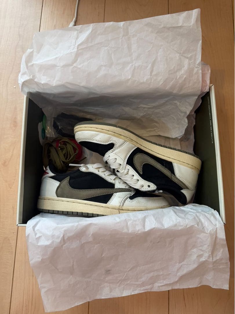 Nike Sneakers Travis Scott Air Jordan 1 Low Og Medium Olive