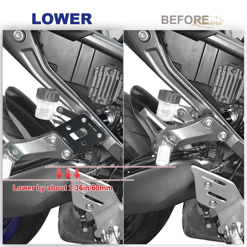 No Brand Others Yamaha Mt09 Sp 2021 23 Passenger Footrests Supports Kit