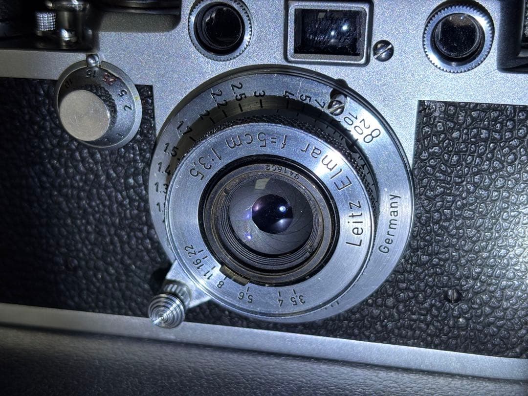 Range Finder Camera Leica Iiif Elmar50Mm
