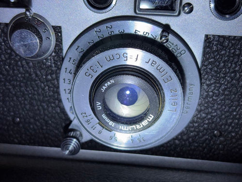 Range Finder Camera Leica Iiif Elmar50Mm