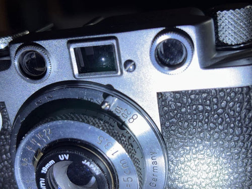 Range Finder Camera Leica Iiif Elmar50Mm