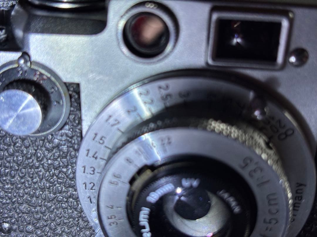 Range Finder Camera Leica Iiif Elmar50Mm