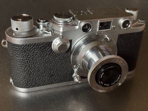 Range Finder Camera Leica Iiif Elmar50Mm