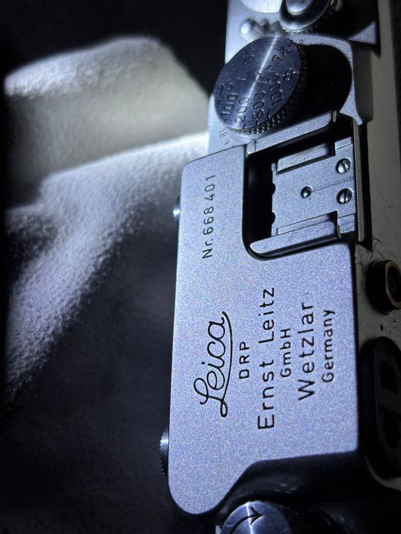 Range Finder Camera Leica Iiif Elmar50Mm