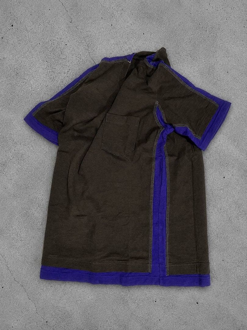 Issey Miyake T-Shirts Archive Bi-Color T-Shirt