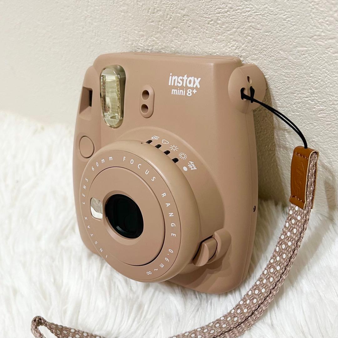 Fujifilm Instant Camera Body Instax Mini 8+ Cocoa