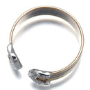 Cartier Ring 2C C C2 Sm 50 K18Yg/Wg/Pg #190738