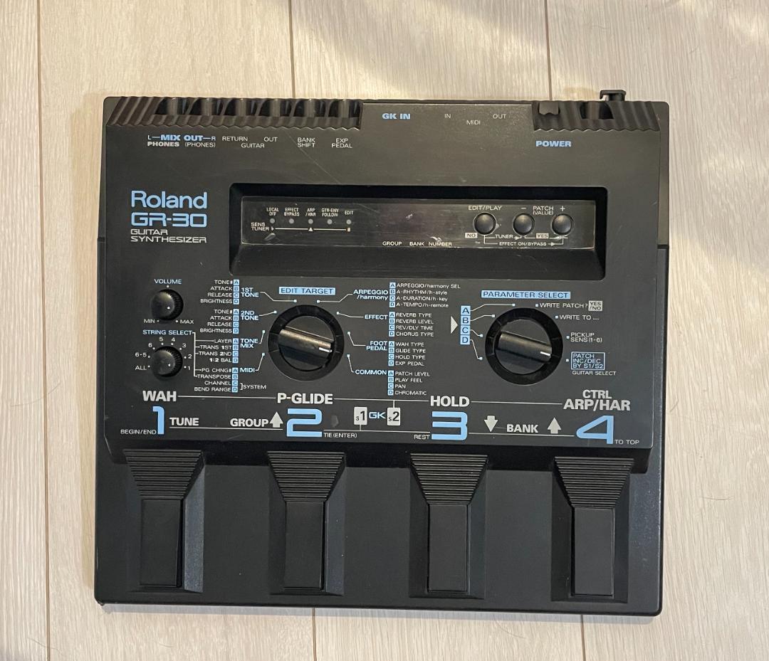 Guitar Effects Units Roland Gr-30 Synthesizer
