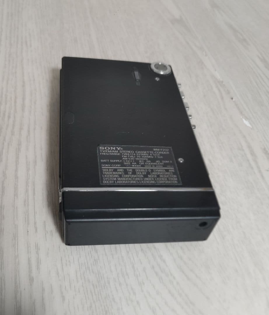Cassette Players Sony Wm-F202 Recording Walkman