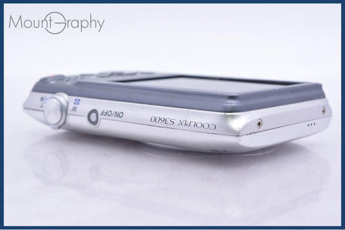 Compact Digital Camera Nikon Coolpix S3600 8X #Yk7413