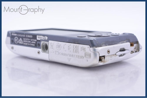Compact Digital Camera Nikon Coolpix S3600 8X #Yk7413