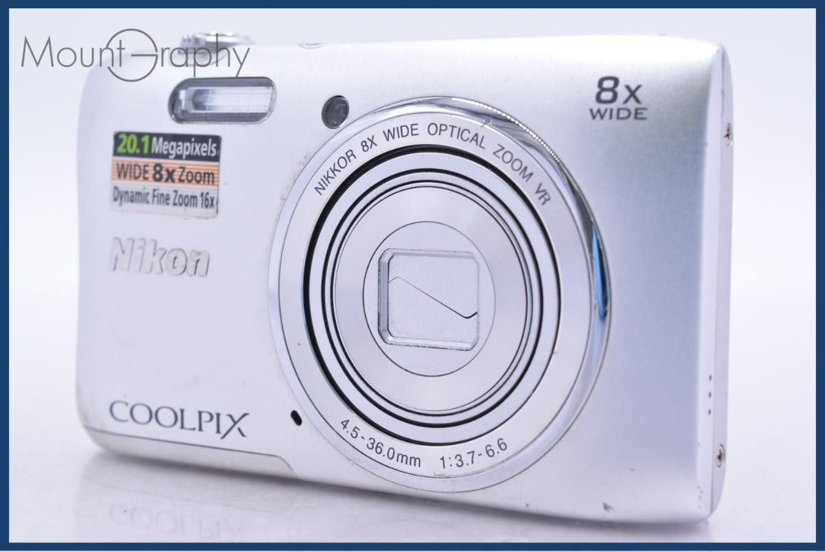 Compact Digital Camera Nikon Coolpix S3600 8X #Yk7413