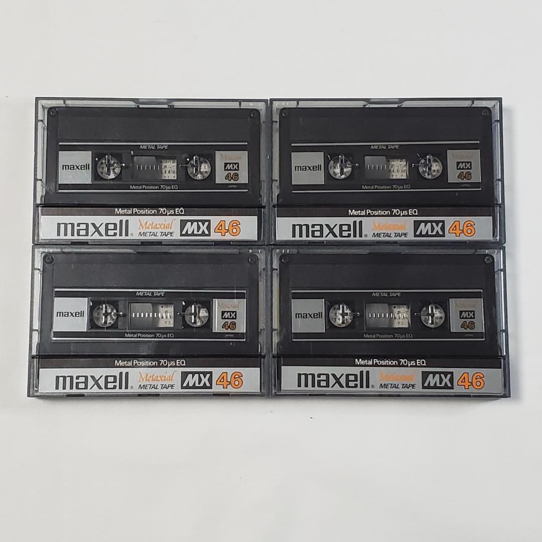 Maxell Cassette Tapes Mx 46 4